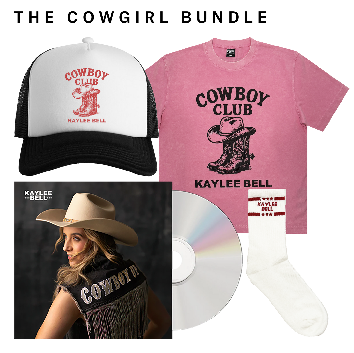 PRE ORDER - THE COWGIRL BUNDLE - CD