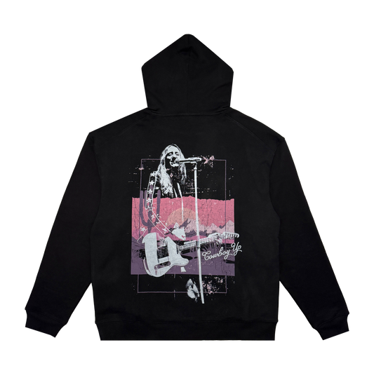 TOUR HOODIE - BLACK