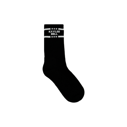 PRE-ORDER - KB CREW SOCK - BLACK