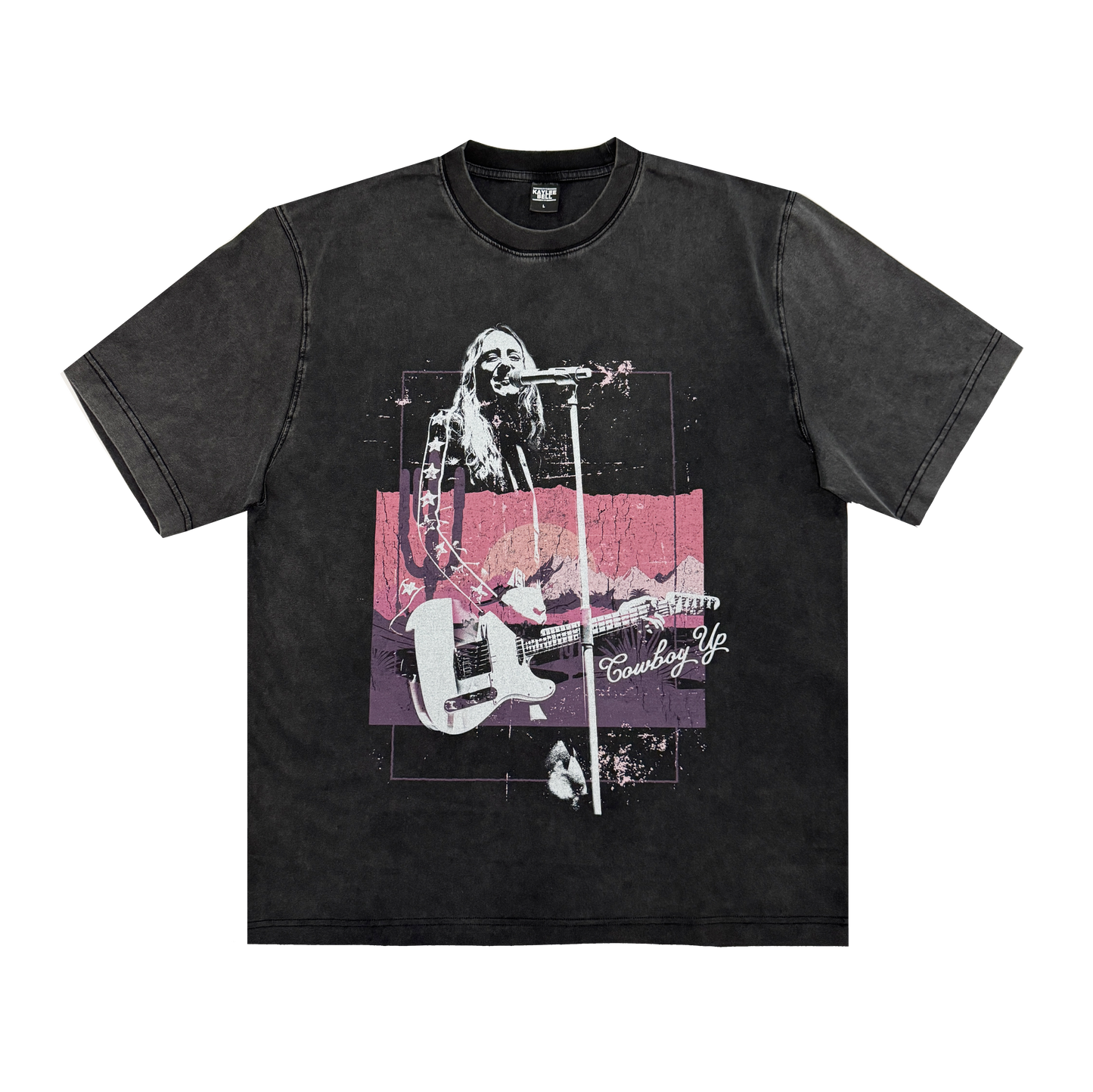 PRE-ORDER - TOUR T SHIRT - CHARCOAL WASH